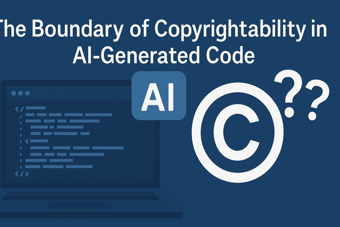 The Boundary of Copyrightability in AI-Generated Code: A Perspective ...